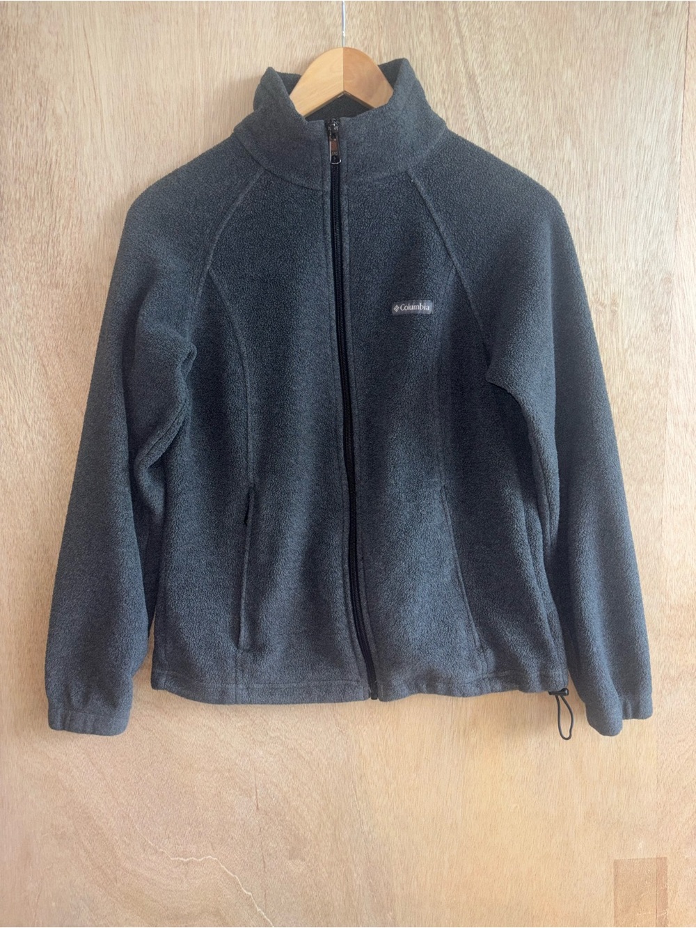 Columbia Gray Fleece Jacket M Gorpcore Outdoorsy